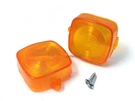 2X Turn Signal Indicator Winker Lenses For Honda Passport C70 CB125S. Fixed Price $12.00.
