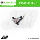 Kawasaki Oem 23040-0119 Lamp-signalfrlh. Fixed Price $73.08.