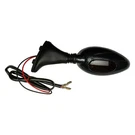 Emgo 20-25164 Left Side Ducati Carbon Fiber Mirror W Turn Signal. Fixed Price $12.10.