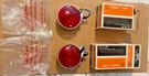 Harley Shovelhead Dual Contact Turn Signals Red 12 Volt 68552-70 (U774). Fixed Price $59.95.