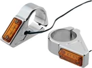 Joker Machine Rectangle Led For Mount Turn Signals - 41MM Chrome Motorcycle. Fixed Price $161.95.