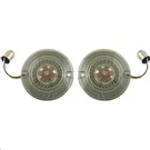 Custom Dynamics PB-AW-1157-T Flat Probeam Amber/white Ringz Inserts W/. Fixed Price $124.95.