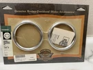 New Genuine Harley Davidson Oem Chrome Instrument Gauge Bezel Kit 74560-96 Nos. Fixed Price $24.99.