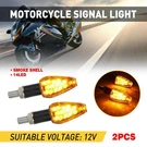 Led Motorcycle Turn Signals Blinker Light Indicator Amber Universal 12V. Fixed Price $11.39.