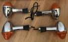 Triumph Bonneville Thruxton Turn Signal Blinker Chrome Front Rear Left Right. Fixed Price $50.00.
