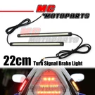 Rear Tail Brake Turn Signal Led Strip Lights 220MM For Kawasaki Motor. Fixed Price $44.51.