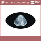 Indicator Glass For Porsche 356 -'52 Front White L=r. Fixed Price $98.51.