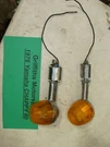 1976 Yamaha Chappy LB-80 Oem Front Orange Turn Signals Blinkers Stalks Lens. Fixed Price $69.00.