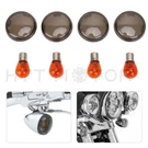 Hongk 00-13 Softail Dyna Glide Sportsters Turn Signal Bulb With Smoke Lens. Fixed Price $7.96.