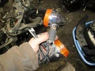 2008 Honda CHF50 Metropolitan Rear Turn Signals Blinker Directional. Fixed Price $25.00.