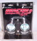 New ! Adjure Inc Harley Mount BEACON-2 Die Cast Bullet Clear 50W Halo # 11036. Fixed Price $119.99.