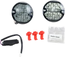 Kuryakyn 5441 Flat Front Led Turn Signal Conversion Smoke Inserts, 94-19 Harley. Fixed Price $185.99.