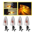 Clear 4PCS Amber Led Turn Motorcycle Light Signal Indicator For R1200GS Bmw HP4. Fixed Price $25.64.