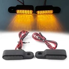 2X Universal Mini Led Motorcycle Turn Signal Light Brake Clutch Lever Flashers. Fixed Price $16.68.