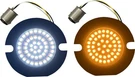 Custom Dynamics GEN-4-AW-1157T Amber/white Led Turn Signal Inserts. Fixed Price $109.95.