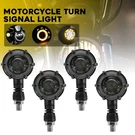 4PCS Led Drl Turn Signal Indicator Amber White Light Blinker Smoke Motorcycle. Fixed Price $25.64.