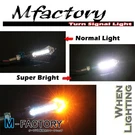 Motorcycle Flexible Stalk Led Turn Signal Indicator Running Lighting Sword. Fixed Price $14.88.