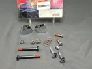 Kuryakyn Harley Short Fender Strut Mounts, Small Silver Bullets - Incomplete ?. Fixed Price $15.00.