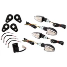 Tusk Led Turn Signal Kit Style 4 Standard Black Adapter Plate. Fixed Price $108.93.
