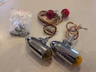 Custom Bullet Marker Set Led Amber Or Red Vtwin 33-3040 Assy Only. Fixed Price $25.00.