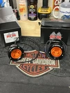 Harley Davidson Mid-usa Matte Black Single Filament Front Turn Signals, Set Of 2. Fixed Price $50.00.