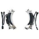 Letric Lighting Co. Fairing Vent Switchback Turn Signals Chrome LLC-5CR-TS. Fixed Price $81.99.