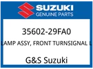 Suzuki Oem Part 35602-29FA0 Lamp Assy Front Turnsignal. Fixed Price $92.98.