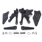 Front Rider Foot Rest Pegs Brackets For 2006 2007-2010 Kawasaki ZX-10R ZX10R. Fixed Price $49.96.