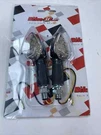 Open Box Bike-it Long Stem Carbon Look Diamond Led Indicators. Fixed Price $18.74.