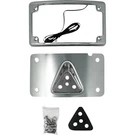 Kodlin Usa 2030-2465 KUS20353 Curved Laydown License Plate Kit 3-HOLE. Fixed Price $149.99.