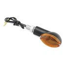Bikemaster Universal Mini-stalk Turn Signals Black 2-5/16" 122-9850. Fixed Price $28.63.