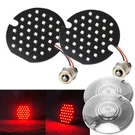 Eagle Lights 3" Led Red Rear Turn Signals & Clear Lenses Heritage Electra Glide. Fixed Price $89.99.