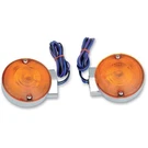 Drag Specialties Chrome Front Replacement Turn Signals 2020-0591. Fixed Price $95.63.