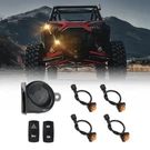 Polaris Rzr Plug & Play Turn Signal Kit With Rocker Switch 105D Horn By Kemimoto. Fixed Price $52.49.