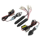 Bikemaster Micro Bright Turn Signals Chrome FA44-BLK. Fixed Price $66.16.