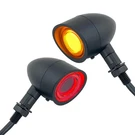 Fatecim 2X Motorcycle Led Bullet Tail Lights Turn Signals Running 2035-BLACK. Fixed Price $44.09.