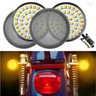 Eagle Lights 2" Harley Led Amber Rear Turn Signals 1156A W Smoked Lenses. Fixed Price $99.99.