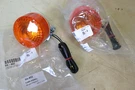 Turn Signal Light Set Rear Chrome Amber / CM250C CB450SC 33600-MC9-601. Fixed Price $26.96.