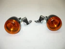 Harley Hd 18 24 Fatbob Front Turn Signals Blinkers Pair Set Oem 67800519. Fixed Price $69.99.