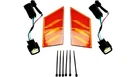 Show Chrome Gold Aura Led Turn Signal Kit Amber #44-112 Polaris. Fixed Price $139.36.