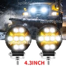 Universal Round Truck Headlight Strobe Turn Signal. Fixed Price $33.38.