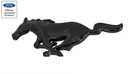 2005-2009 Ford Mustang Black Running Horse Front Grille Emblem Badge 8". Fixed Price $29.95.