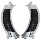 Visionz Led Turn Signal / Drl Vent Inserts For Harley Road Glide '15-'25. Fixed Price $149.98.