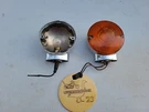 64-85 Harley Davidson Rear Turn Signal Housings Chrome Panhead Shovelhead Flh Oe. Fixed Price $34.99.