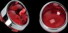 Drag Specialties 2020-0398 Bezel T/s Visor Red. Fixed Price $41.55.