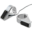Joker Machine 39MM Chrome Led Fork Mount Turn Signals W/amber LENS-05-303-3. Fixed Price $161.96.