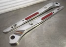 09 Harley Dyna Fat Bob Fxdf Rear Fender Frame Chrome Support Brackets 59410-08. Fixed Price $83.30.