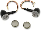 Drag Specialties Led Mini Deuce Marker Lights - Amber With Clear/smoke Lens. Fixed Price $108.07.