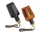 Bikemaster Universal Mini Stalk Marker Light Kit - Amber Lens Clear Bulb Bla. Fixed Price $22.60.
