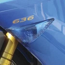 05-06 ZX6RR 636 Blue Front Turn Signals Lights 2005 2006. Fixed Price $49.95.